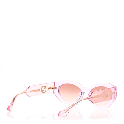 Gucci Acetate Injection Oval Sunglasses GG1553S Pink 4 of 7
