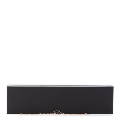 Hermes 18K Rose Gold Black Spinel Finesse Bracelet SH 5 of 5