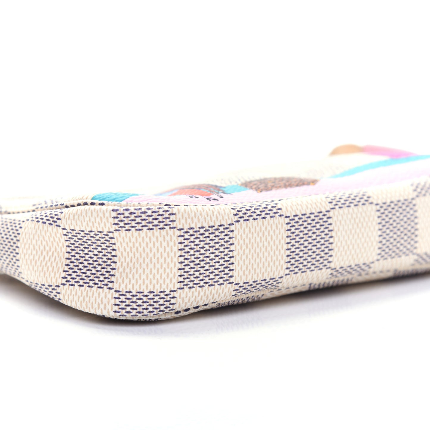 Damier Azur 2016 Christmas Animation Mini Pochette Accessories