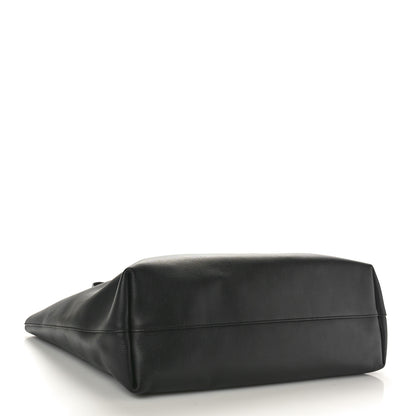 Saint Laurent Calfskin Large Shopping Tote Black 5 of 13