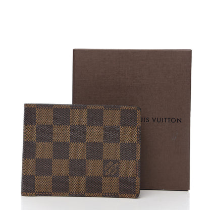 Louis Vuitton Damier Ebene Multiple Wallet 6 of 6