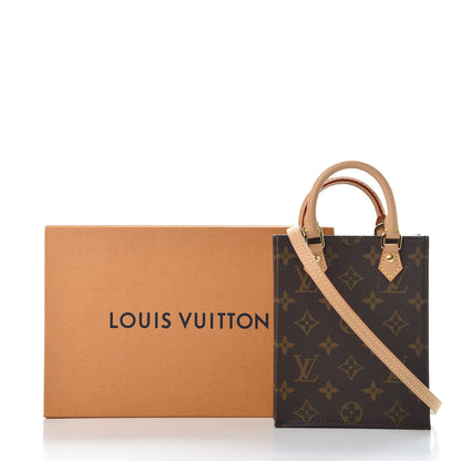 Louis Vuitton Monogram Petit Sac Plat 10 of 10