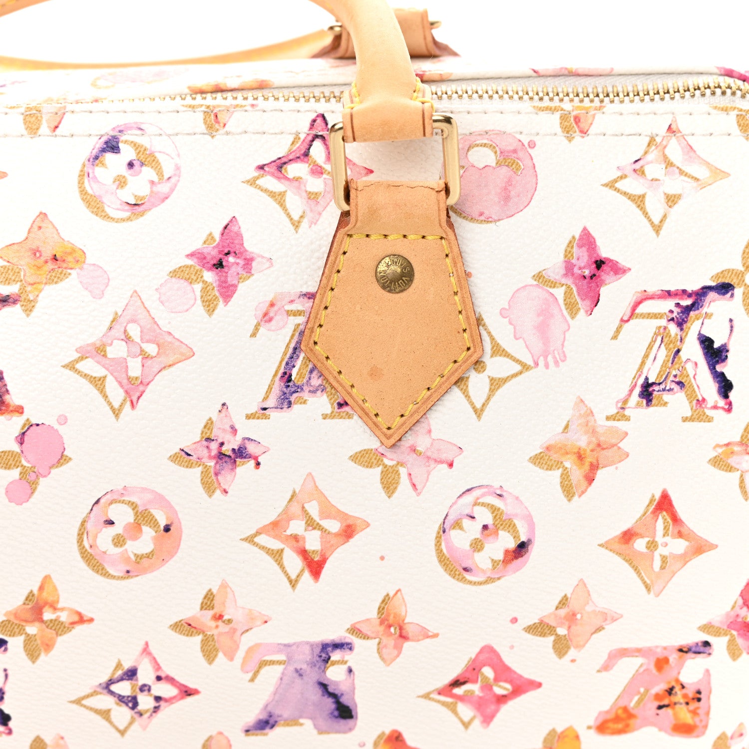 Louis Vuitton Watercolor Aquarelle Speedy 30 White 13 of 21