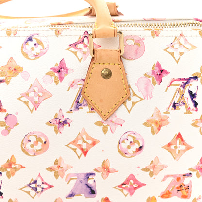 Louis Vuitton Watercolor Aquarelle Speedy 30 White 13 of 21