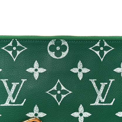 Louis Vuitton Calfskin Monogram Speedy P9 Bandouliere 50 Pochette Green 7 of 7