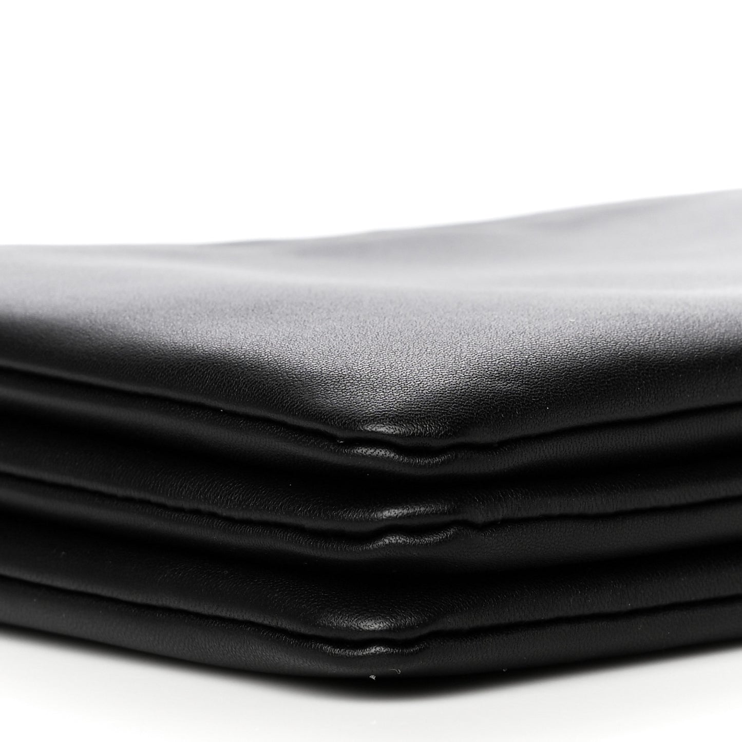 Lambskin Large Trio Crossbody Bag Black