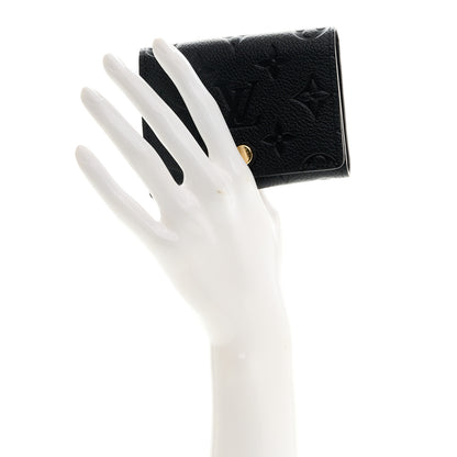 Louis Vuitton Empreinte Business Card Holder Black 2 of 6