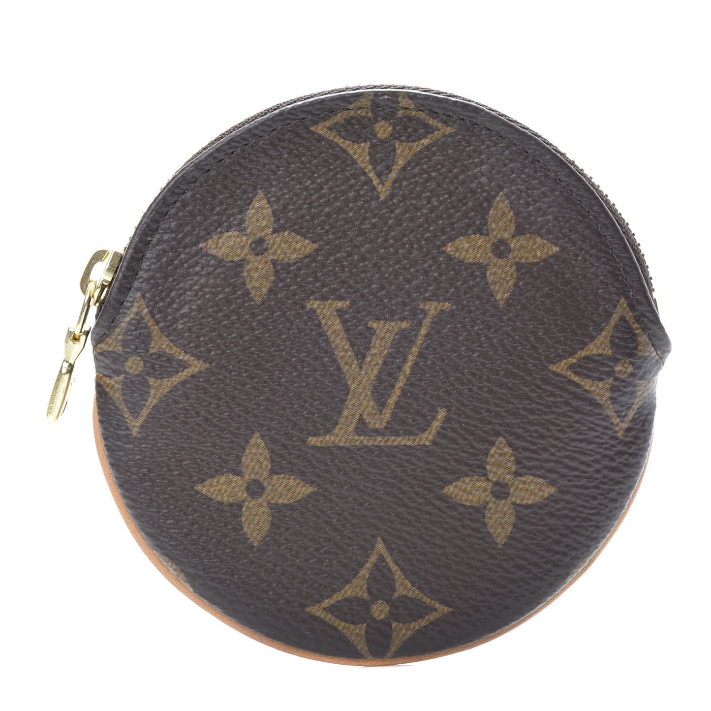 Monogram Round Coin Purse