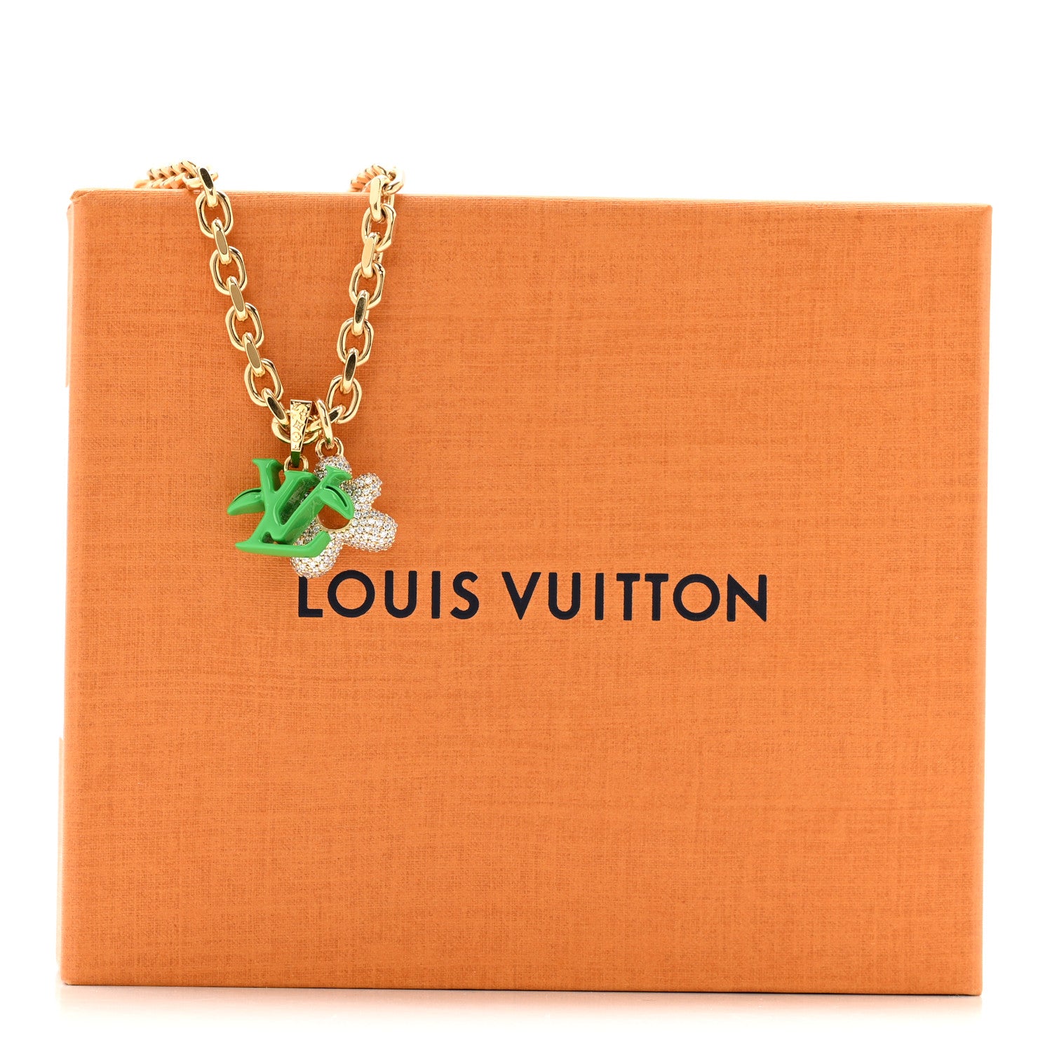 Louis Vuitton X TYLER THE CREATOR Lacquer Crystal Blooming Pendant