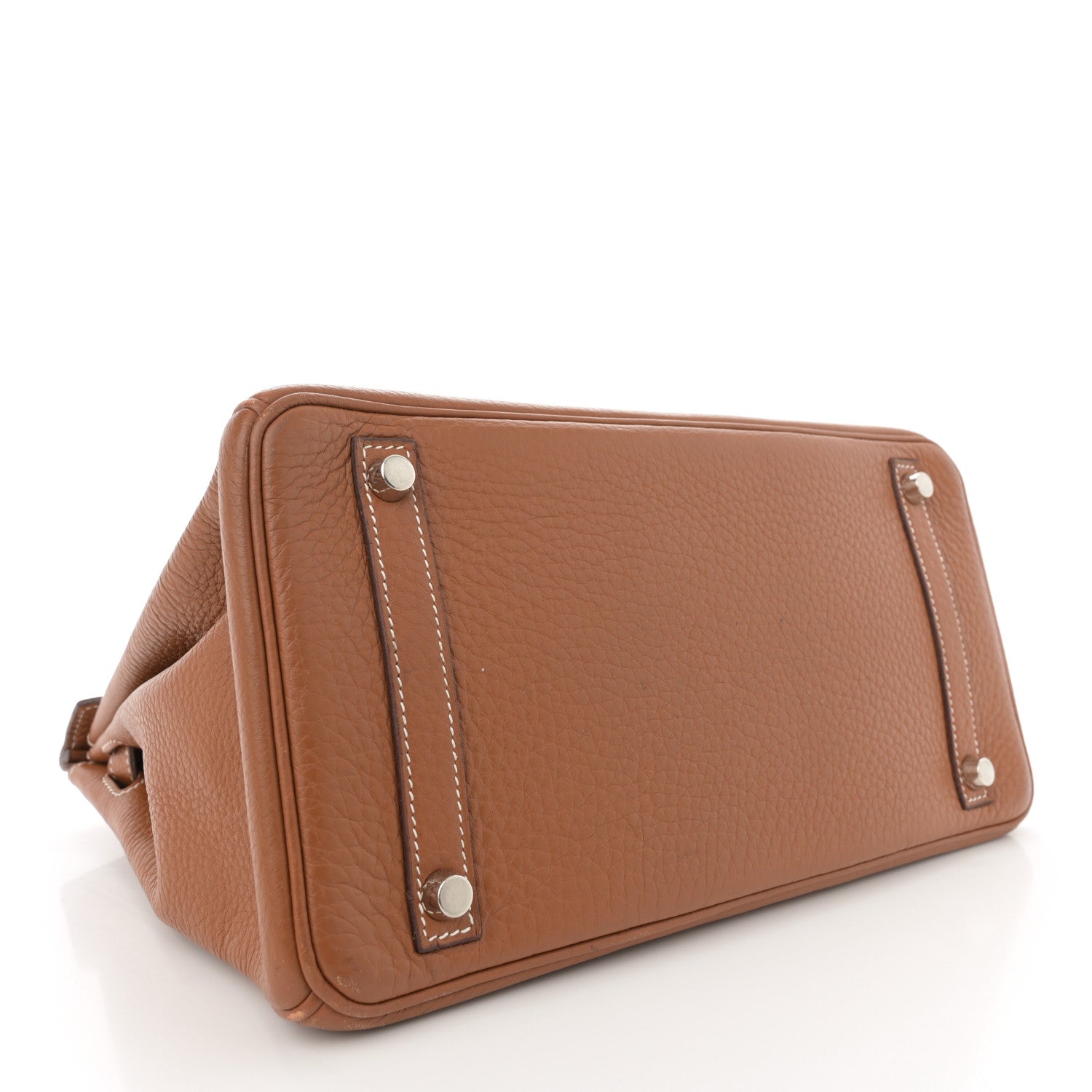 Hermes Taurillon Clemence Birkin 30 Gold 4 of 14