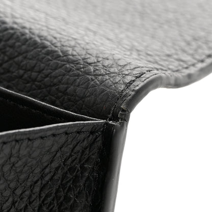 Chloe Calfskin Marcie Continental Flap Wallet Black 11 of 14