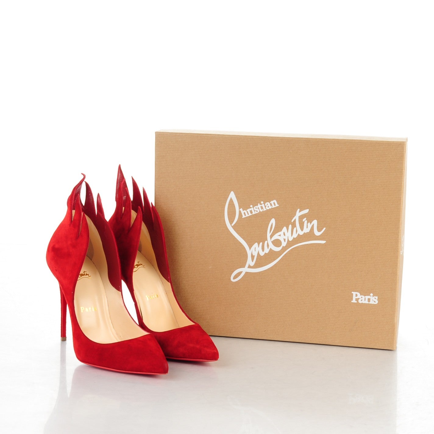 Suede Victorina 100 Pumps 37 Carmin