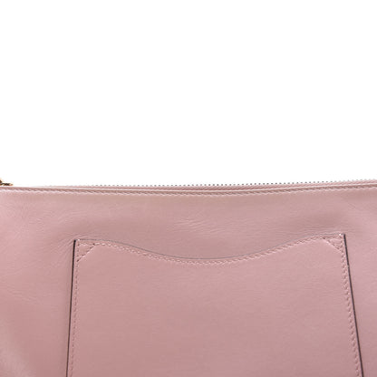 Gucci Calfskin Matelasse GG Marmont Double Zip Chain Bag Perfect Pink 12 of 19