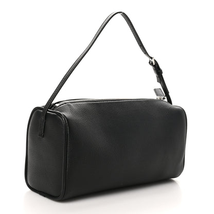 The Row Grained Calfskin 90's Bag Black 3 of 9