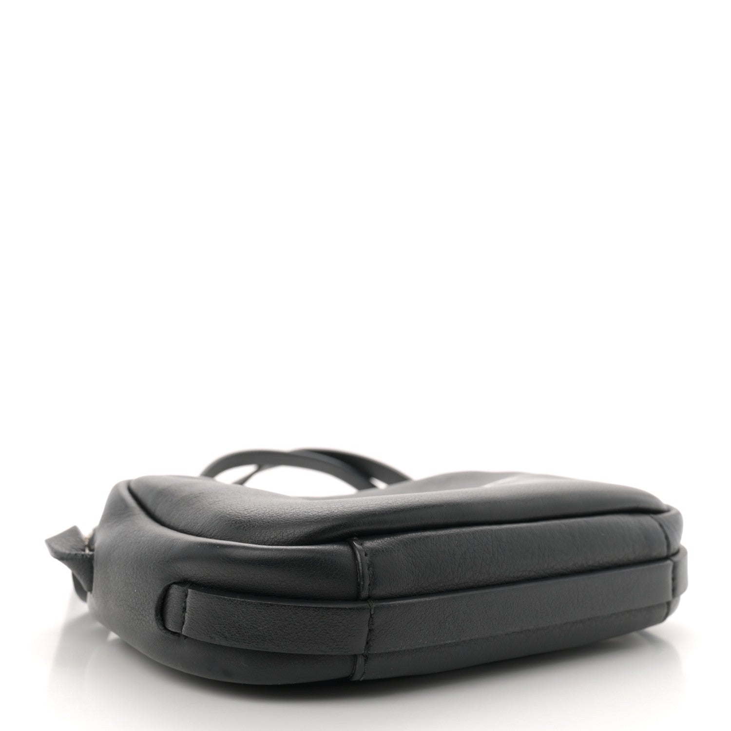 Balenciaga Calfskin Logo XS Everyday Camera Bag Black 1696835