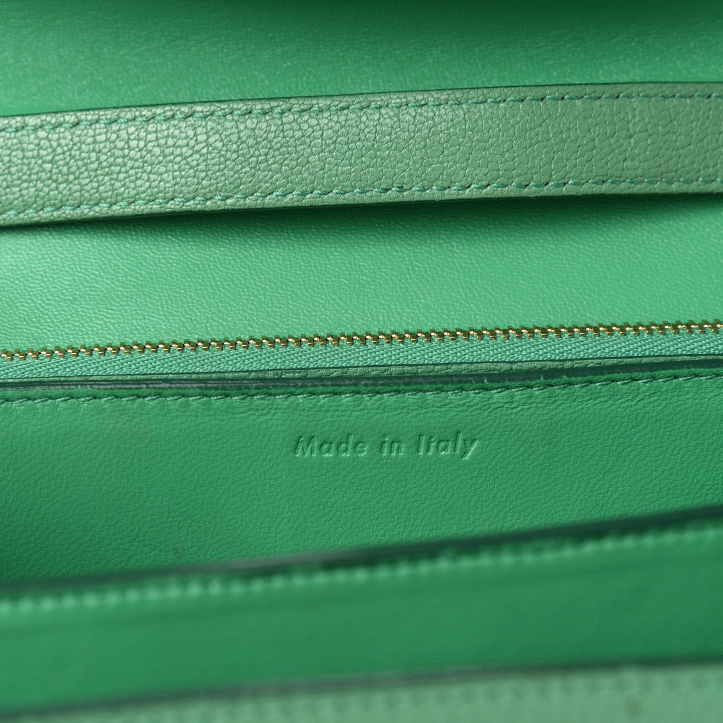 Goatskin Medium Classic Box Flap Bag Palm