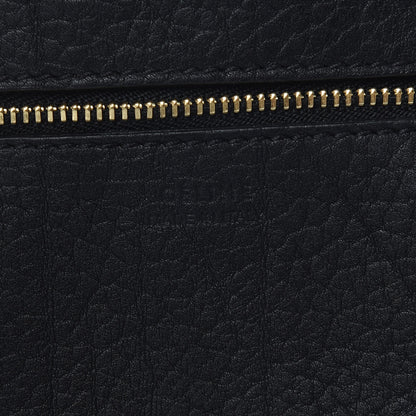Celine Crisped Calfskin Mini Tie Knot Tote Black 11 of 12