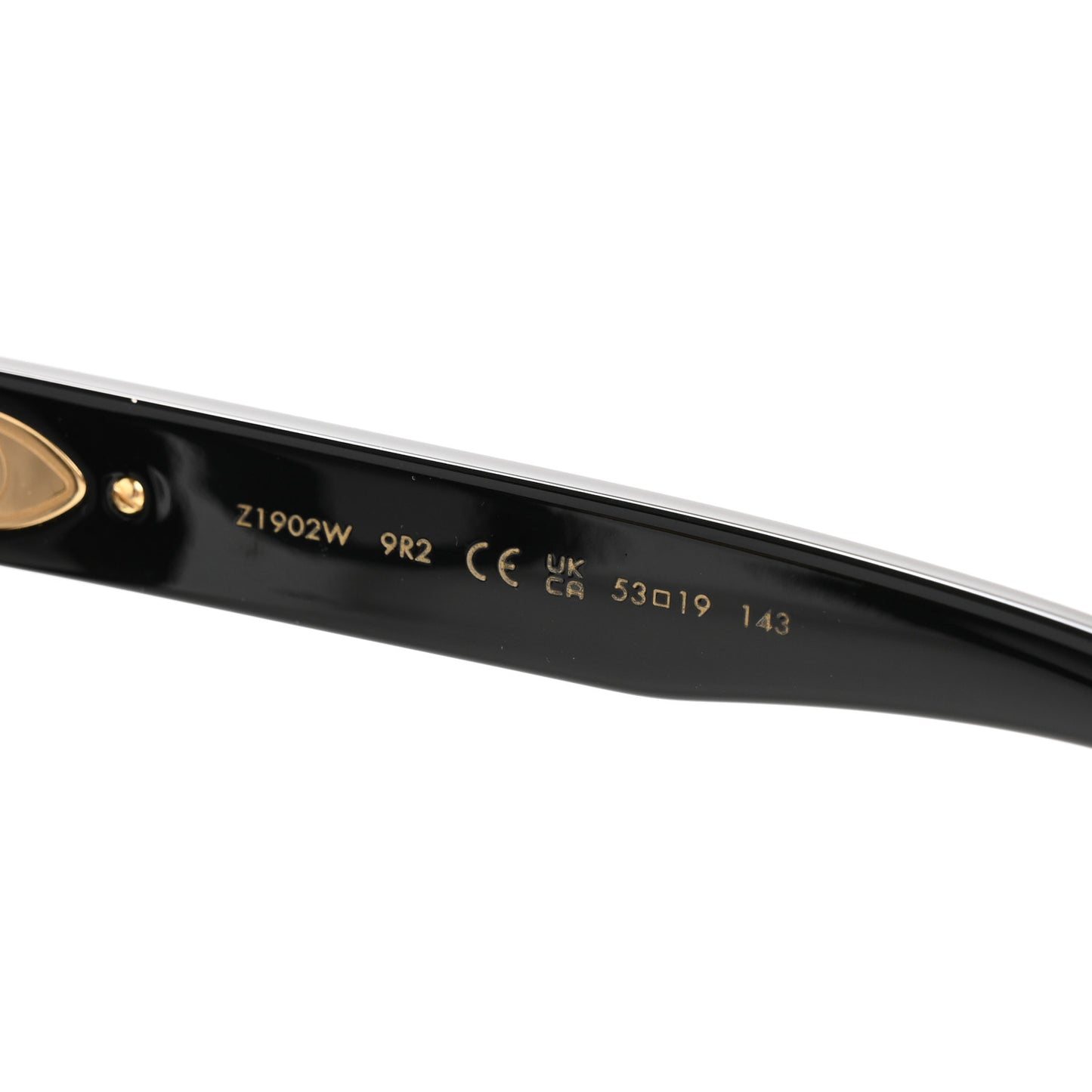 LV X YK Acetate Painted Dots Sunglasses Z1902W Black White