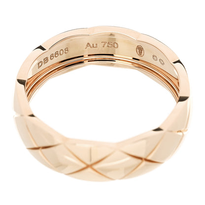 Chanel 18K Beige Gold Small Coco Crush Ring 62 10 5 of 6