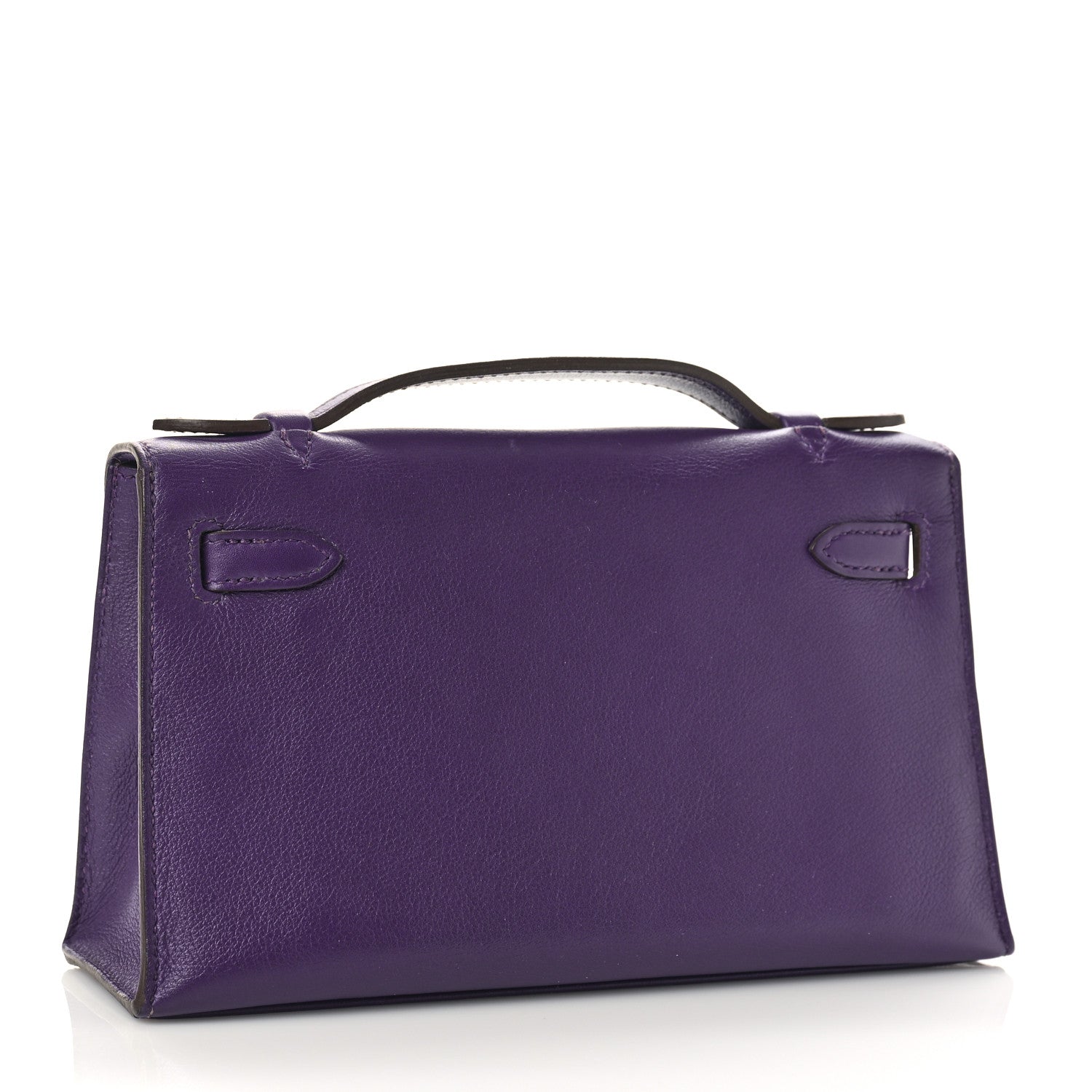 Hermes Swift Kelly Pochette Clutch Iris 3 of 14