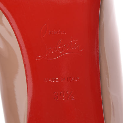 Christian Louboutin Patent Decollete 554 85 Pumps 39.5 Nude 9 of 12
