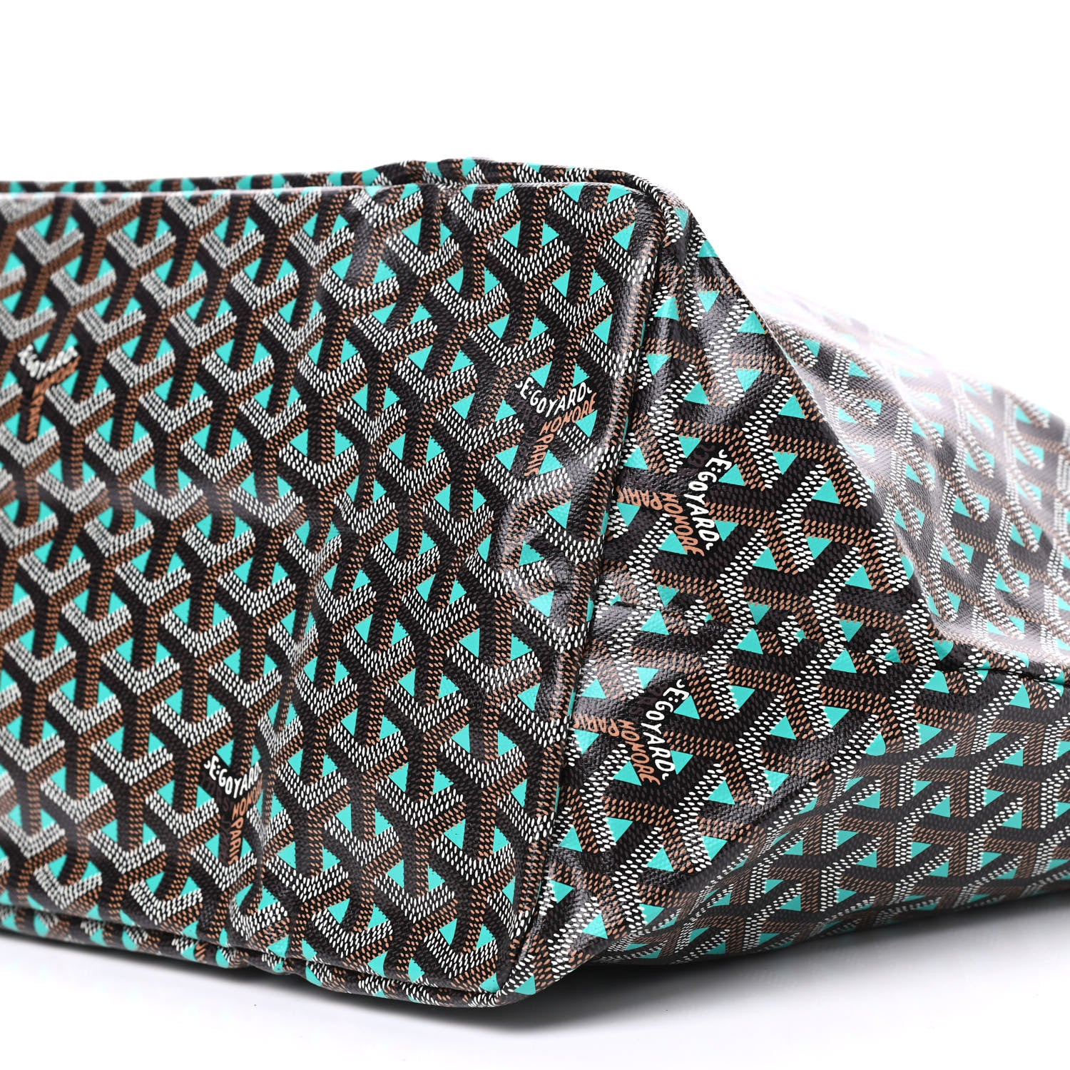 Goyard Goyardine Saint Louis Claire Voie GM Black Opaline 5 of 10