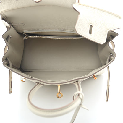 Hermes Togo Birkin 25 Craie 5 of 10