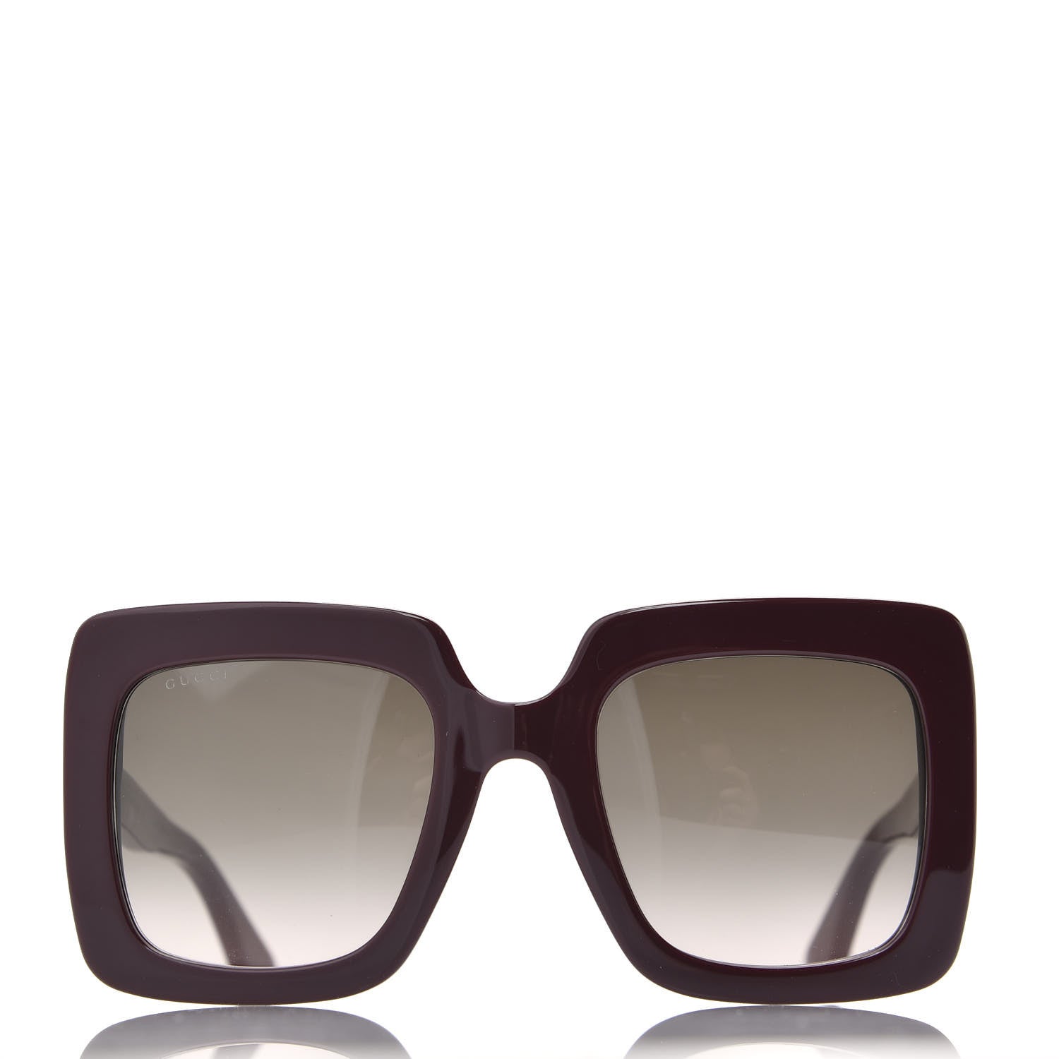 Gucci Acetate Oversize Sunglasses GG0328S Red 3 of 8