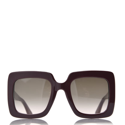 Gucci Acetate Oversize Sunglasses GG0328S Red 3 of 8