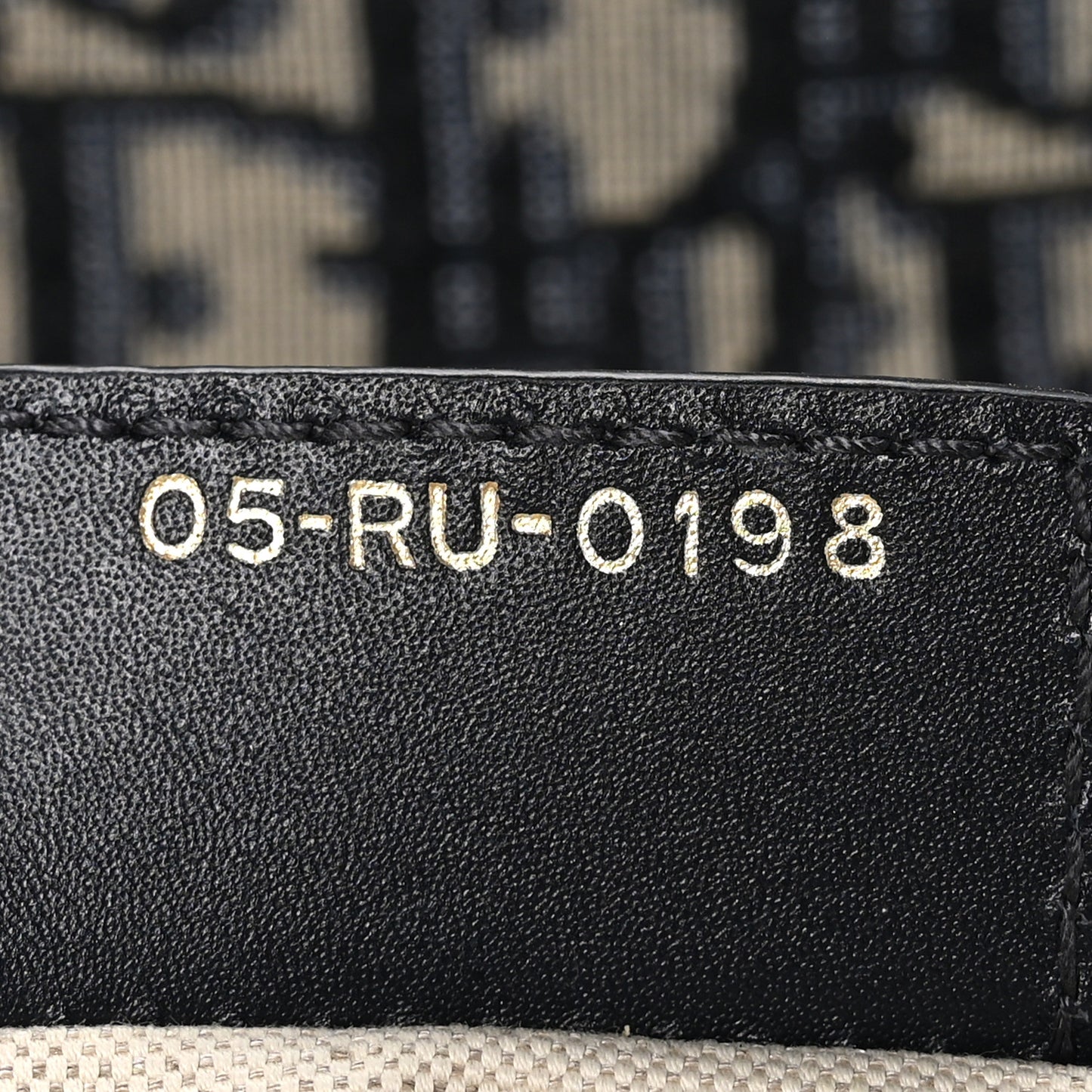 Oblique Saddle Bag Blue