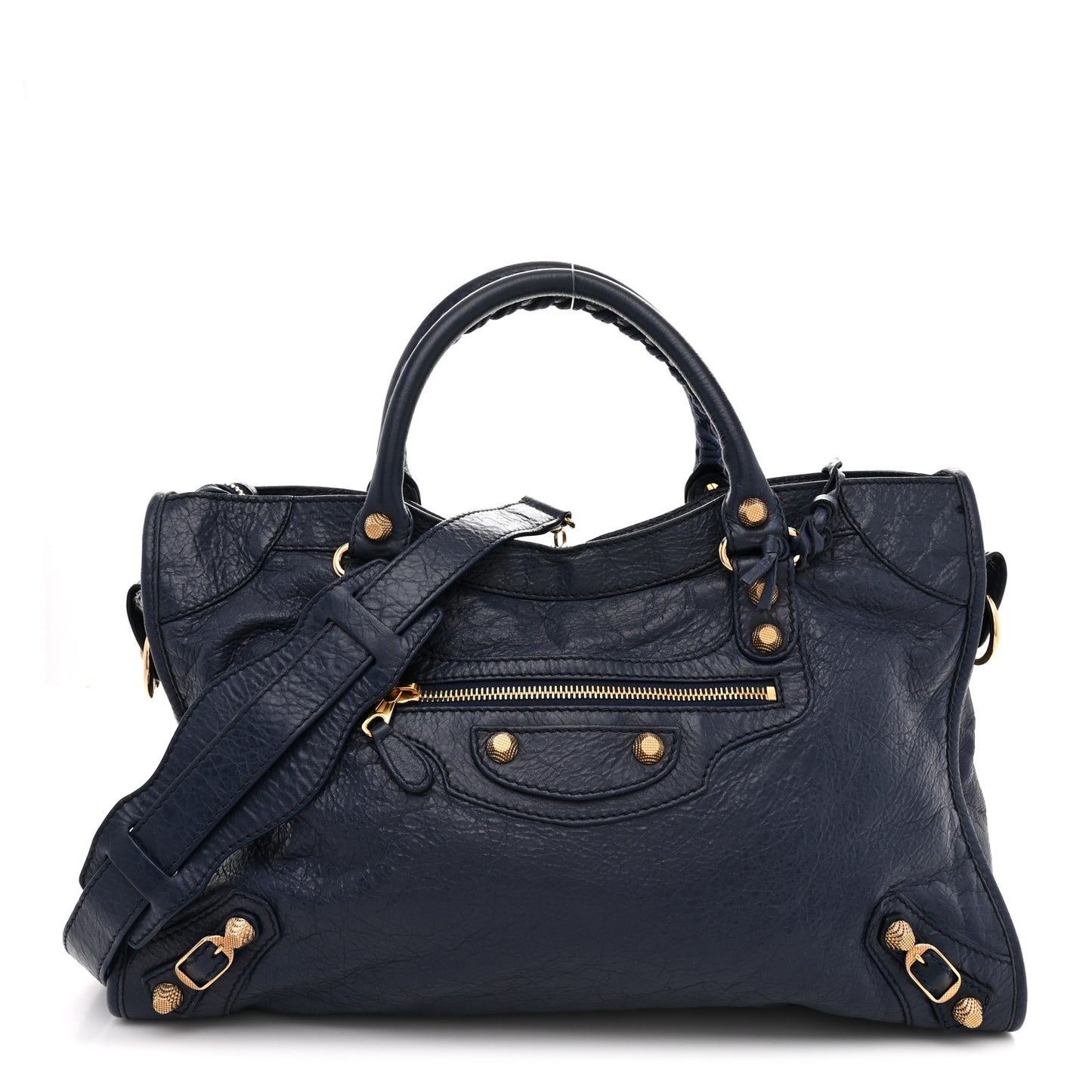 Agneau Giant 12 Gold Hardware City Gris Chartreux
