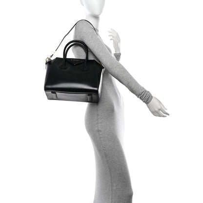 Givenchy Shiny Lord Calfskin Small Antigona Black 2 of 14