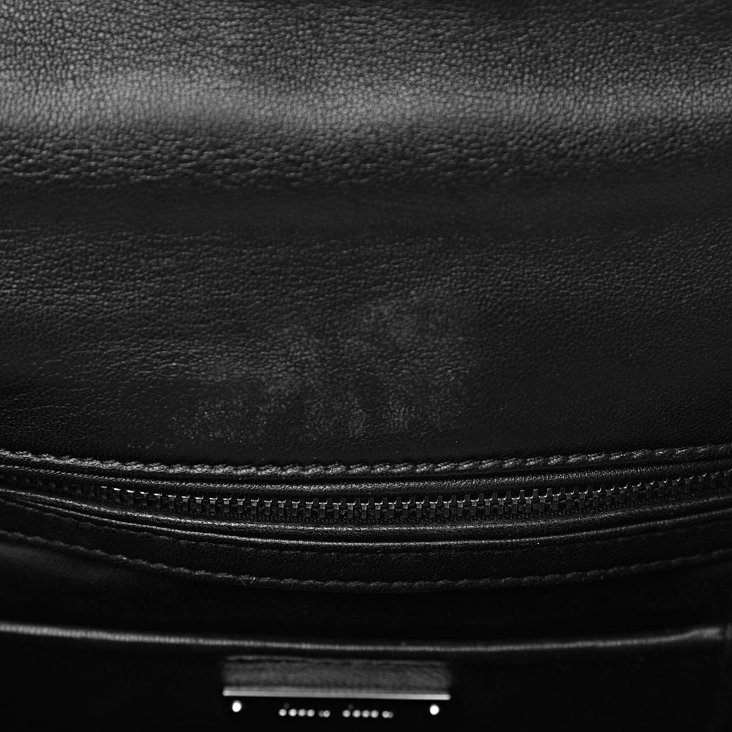 Miu Miu Nappa Matelasse Flap Black 6 of 11