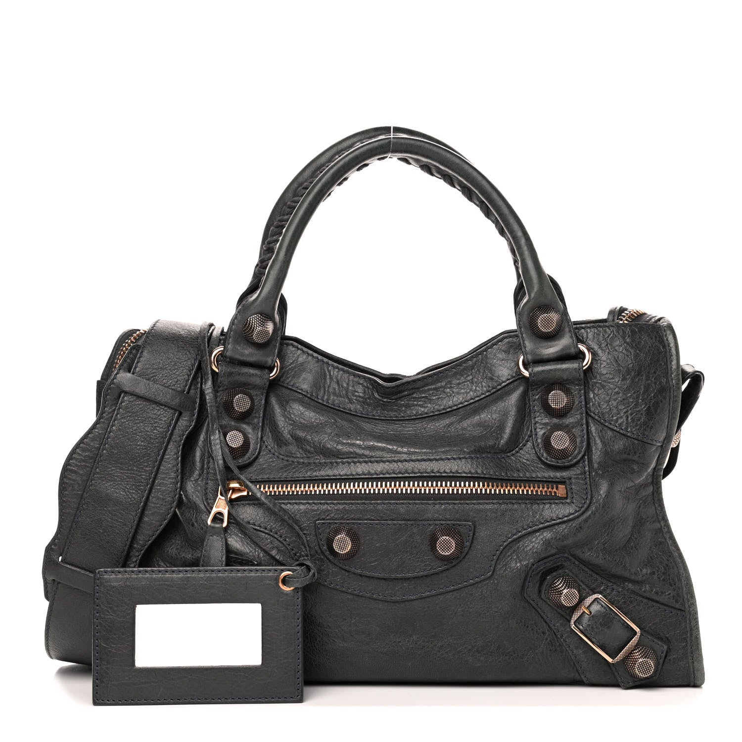 Balenciaga Agneau Giant 21 Rose Gold Hardware City Anthracite 1 of 4