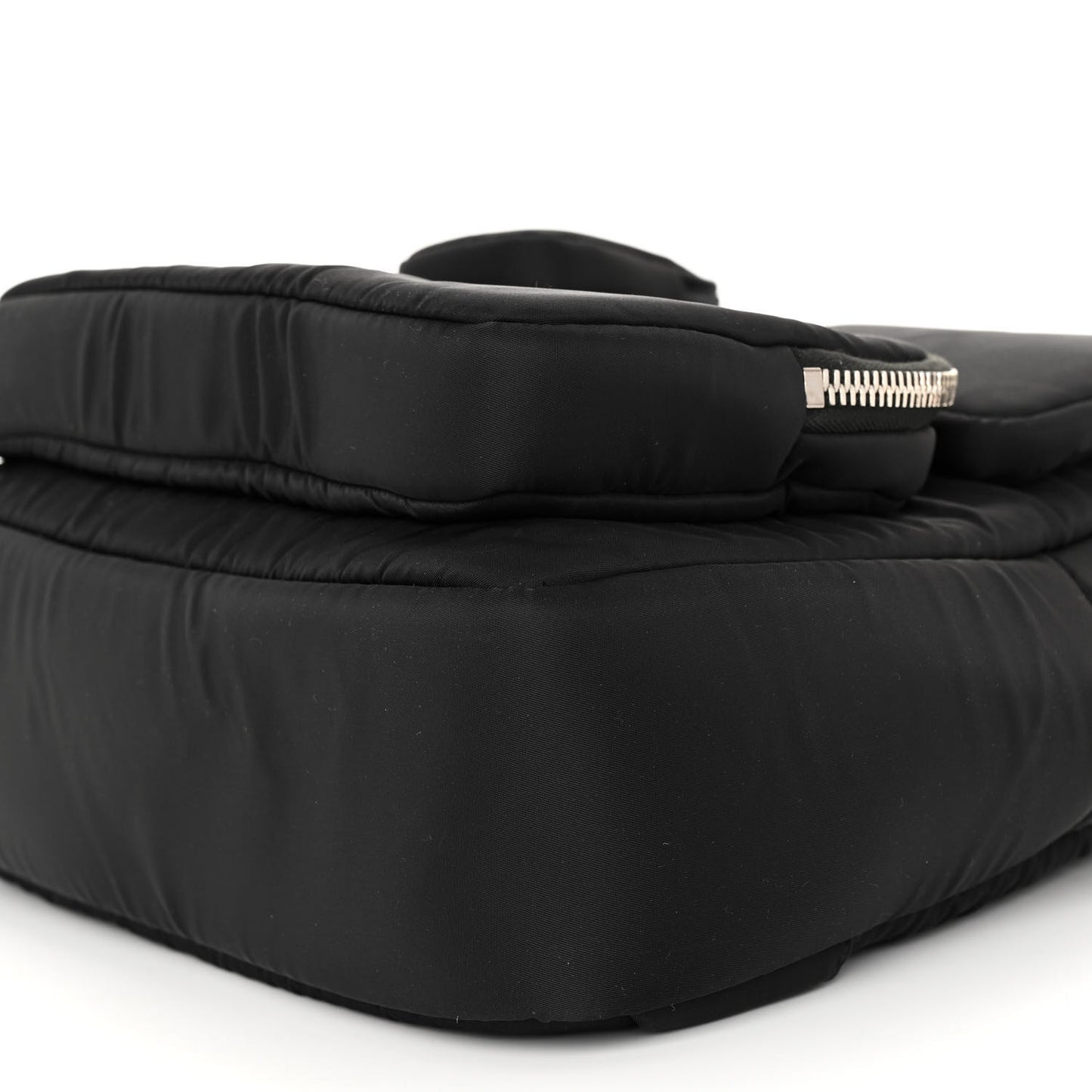 Tessuto Nylon Pocket Cargo Backpack Black Fuoco