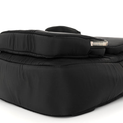 Prada Tessuto Nylon Pocket Cargo Backpack Black Fuoco 9 of 9