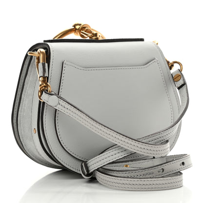 Chloe Calfskin Suede Small Nile Bracelet Bag Airy Grey 2 of 4