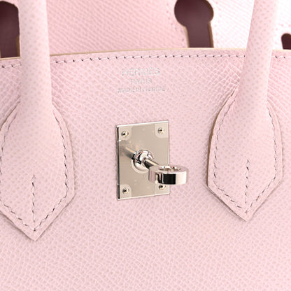Hermes Epsom Birkin Sellier 25 Mauve Pale 6 of 10