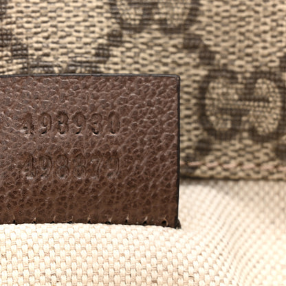 Gucci GG Supreme Monogram Neo Vintage Web Belt Bag Brown 7 of 12