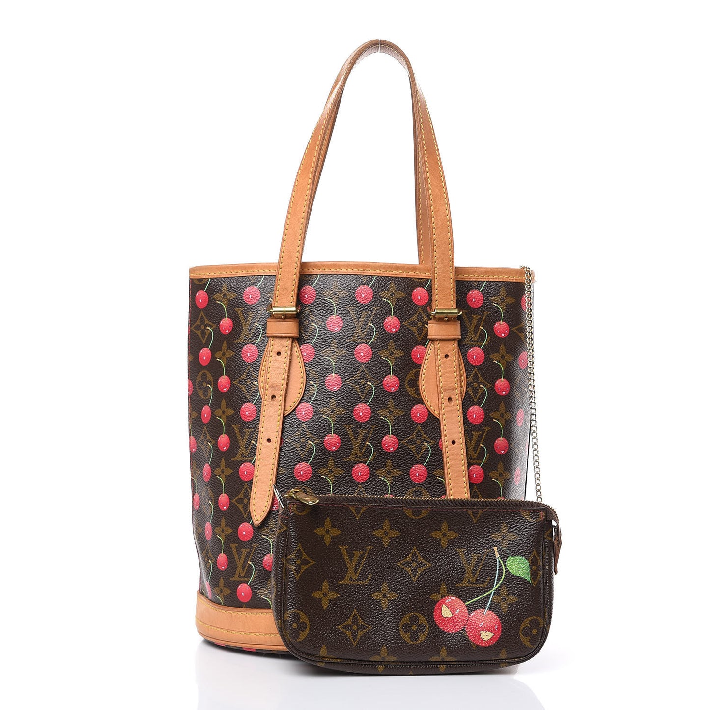 Monogram Cerises Bucket Bag