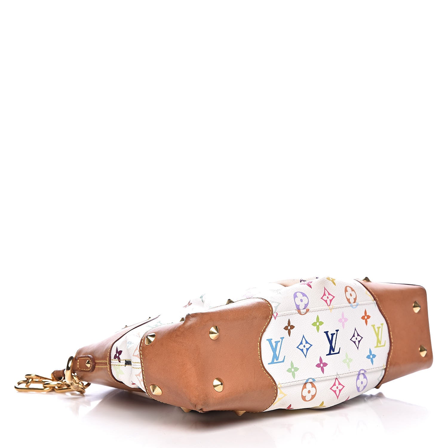 Louis Vuitton Monogram Multicolor Judy MM White 4 of 18