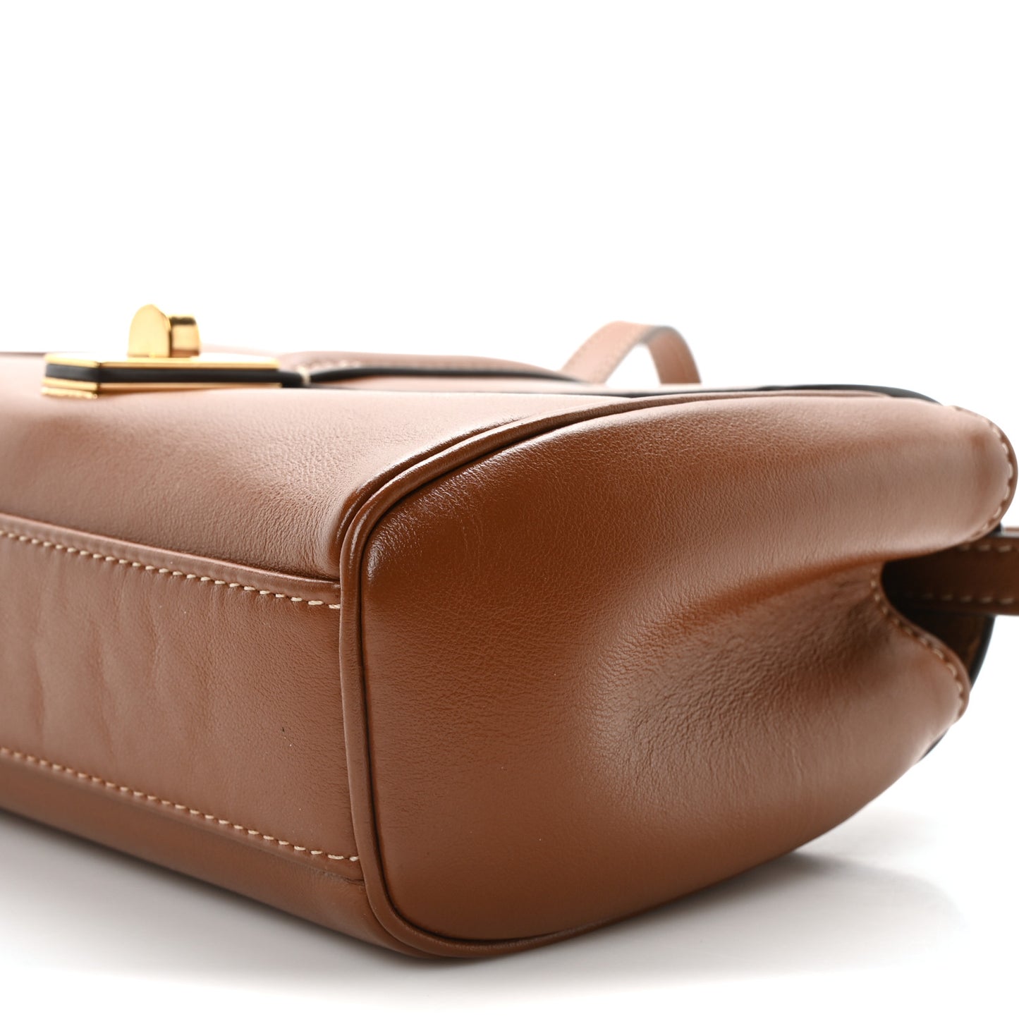 Calfskin Mini Soft 16 Bag Tan