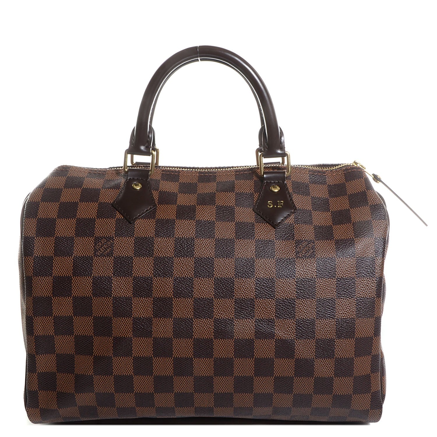 Louis Vuitton Damier Ebene Speedy 30 1 of 8