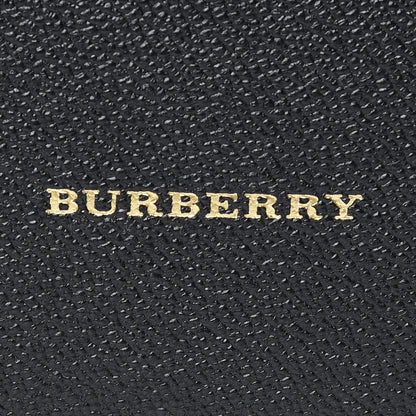 Burberry Grainy Calfskin Small Elmstone Hobo Black 9 of 10