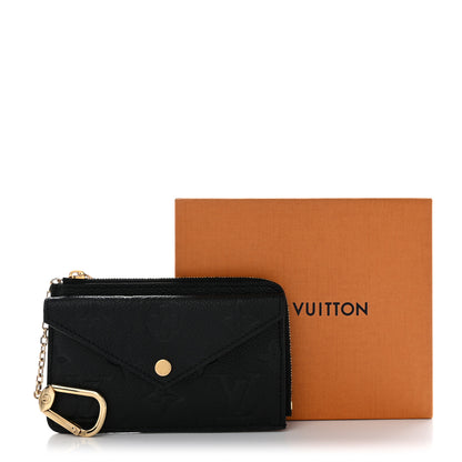Louis Vuitton Empreinte Recto Verso Card Holder Black 7 of 7