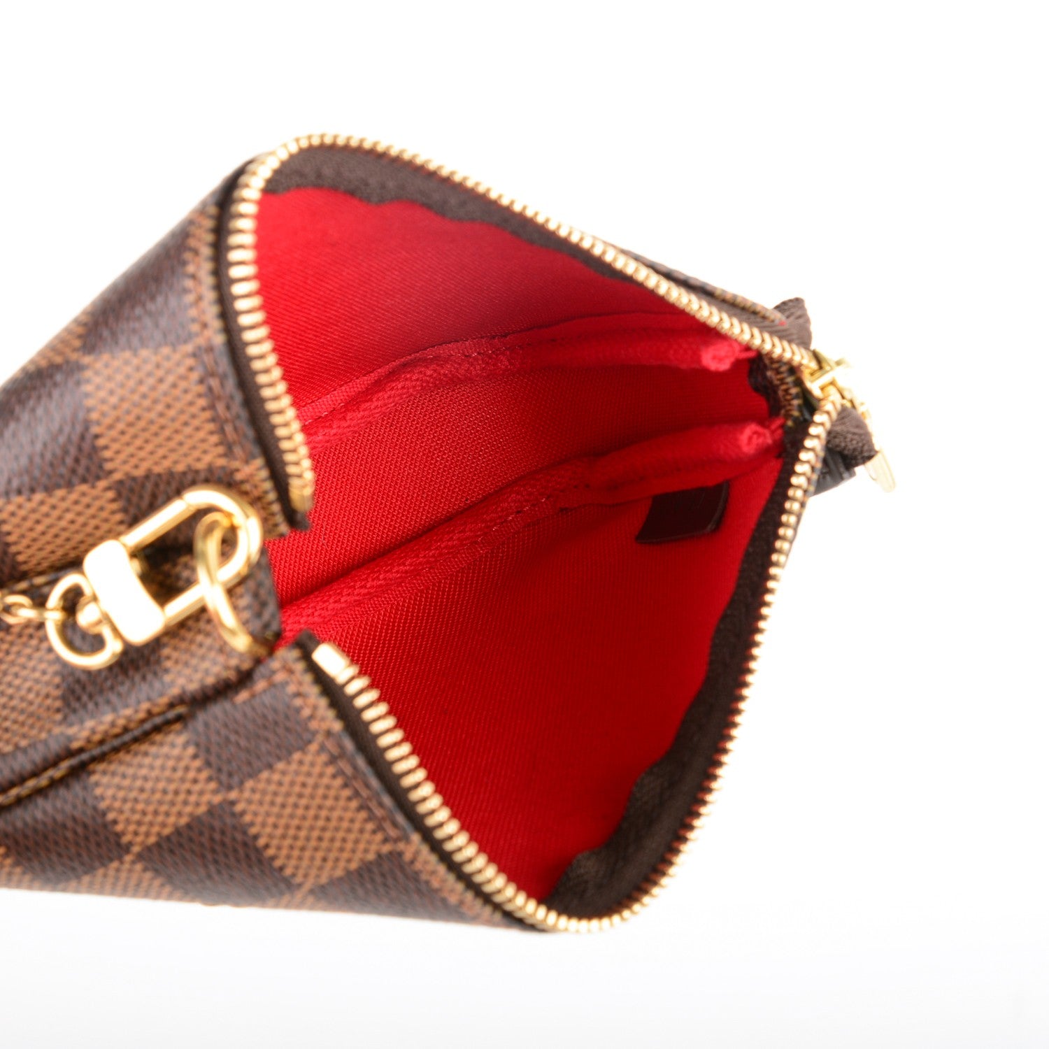Louis Vuitton Damier Ebene Mini Pochette Accessories 6 of 7