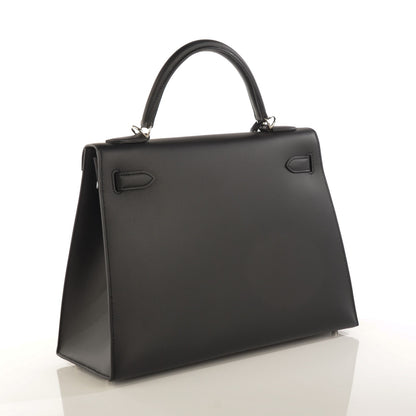 Hermes Sombrero Kelly Sellier 32 Black 3 of 19