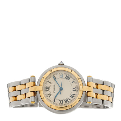 Cartier Stainless Steel 18K Yellow Gold 29mm Panthere Vendome Quartz Watch 2 of 4