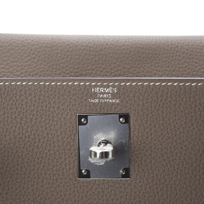 Hermes Togo Kelly Retourne 28 Etoupe 7 of 8