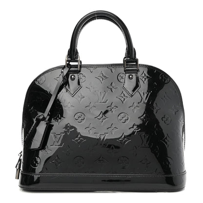 Louis Vuitton Vernis Alma PM Noir Magnetique 1 of 8